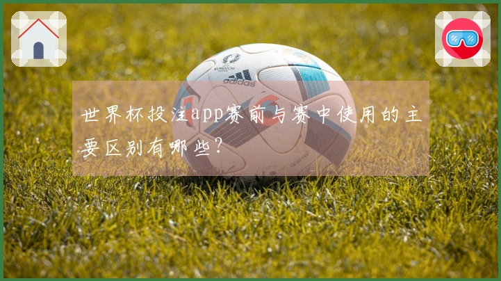 世界杯投注app赛前与赛中使用的主要区别有哪些？